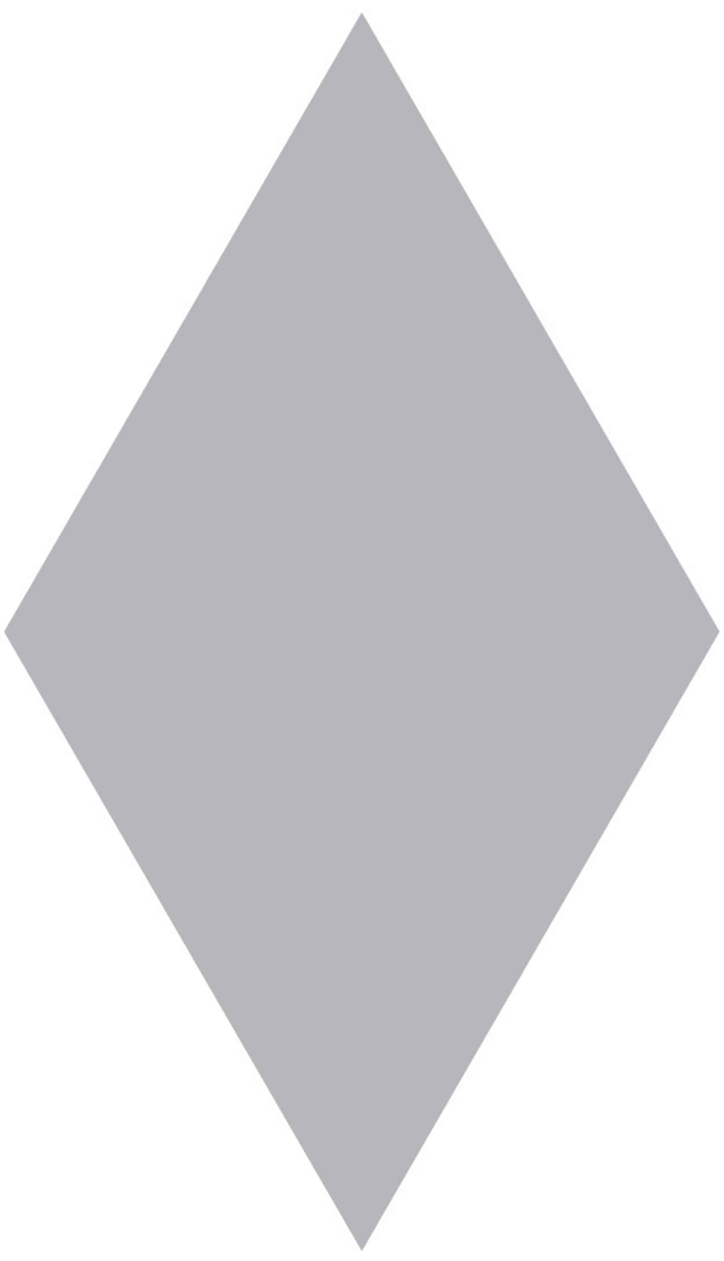 Grey Diamond patterned tile for flooring or wall decoration