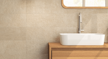 Bathroom featuring tile design - creating a stylish and modern space