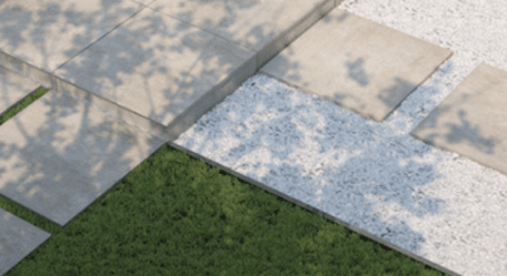 Outdoor tile installation showcasing tiles, stone patterns, and design for exteriors