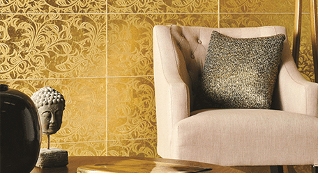 Colorful tiles and stones on display at Tile and Stone Gallery