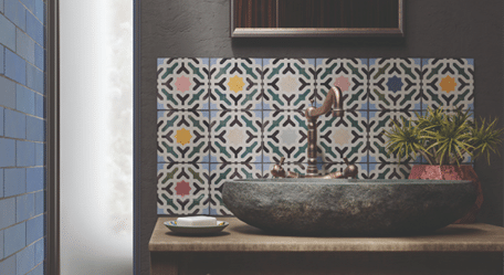 Image of a featured blog post on the website showcasing tile and stone products