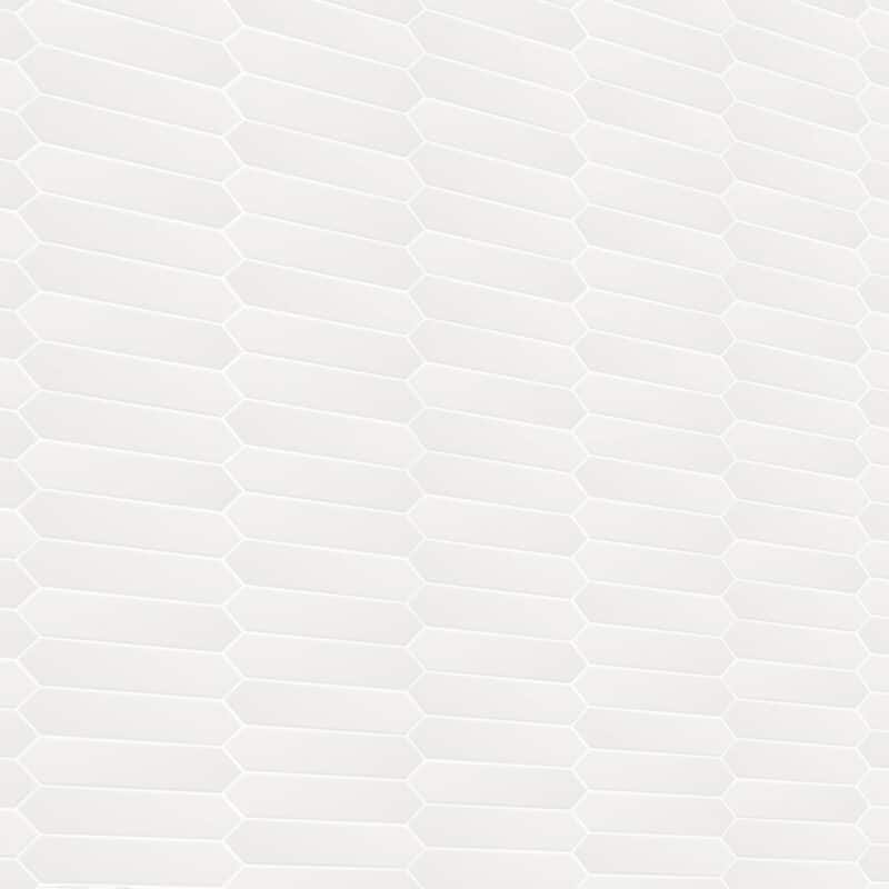 Rockingham Pure White tile with a smooth and sleek surface