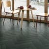 Wareham Viridian Green tile in a bathroom setting