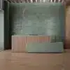 Close up of Nimbus Copper and Emerald tile from Tile and Stone Gallery