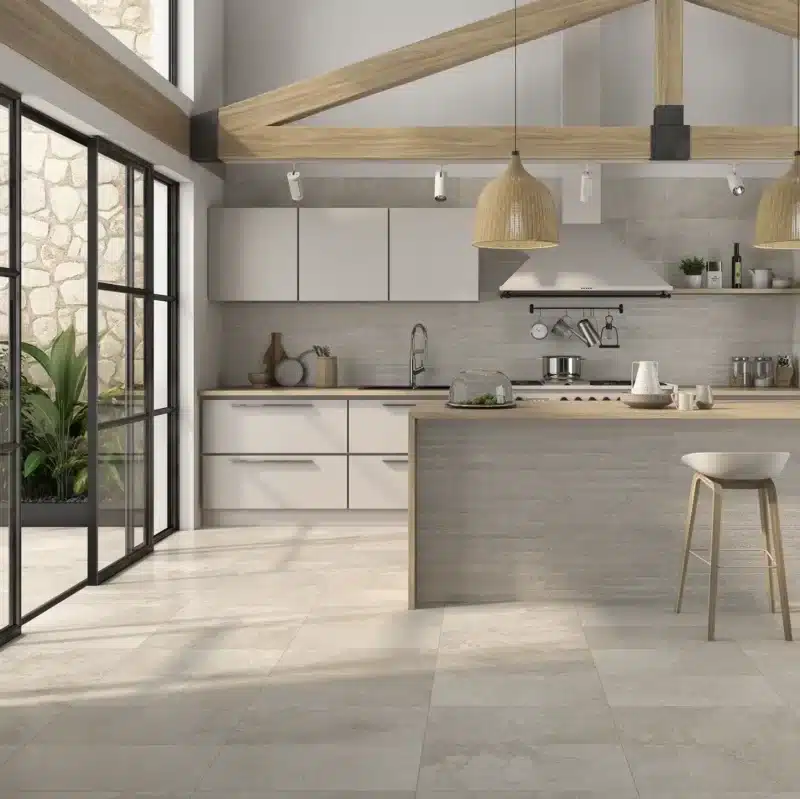 Zephyros Cream Tile Close-up View