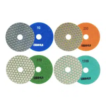 4 inch Diamond Dry Polishing Pads Group