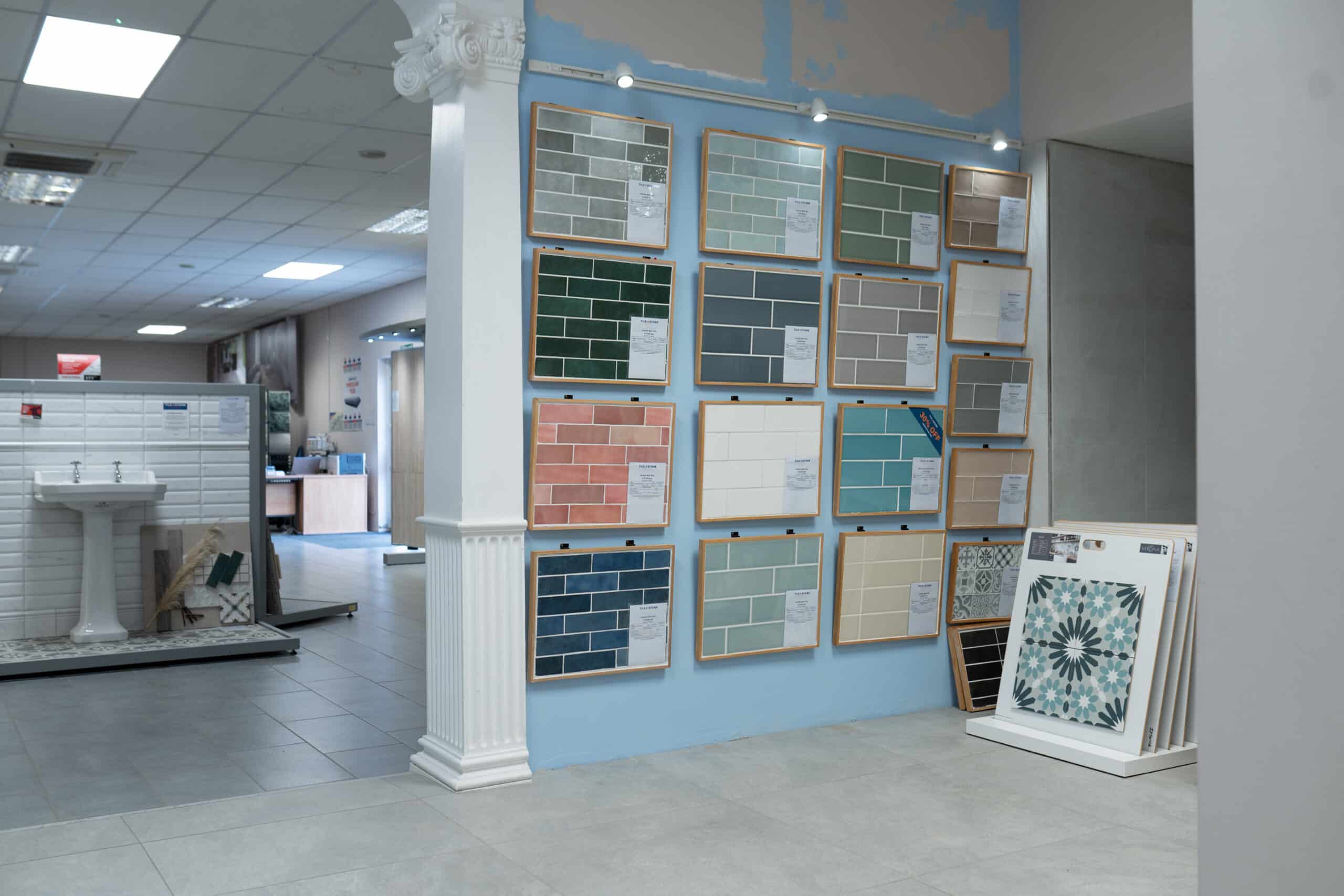 A beautiful gray stone tile with natural patterns and textures