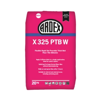 Ardex X 325 PTB W White Floor Tile Adhesive 20kg