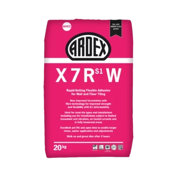 Ardex X 7 R W White Tile Adhesive 20kg
