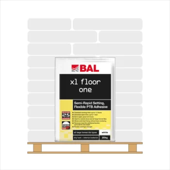 <span style="font-weight:700;color:var(--sale_colour)">FULL PALLET</span> BAL XL Floor One Tile Adhesive 20kg (50 bags)