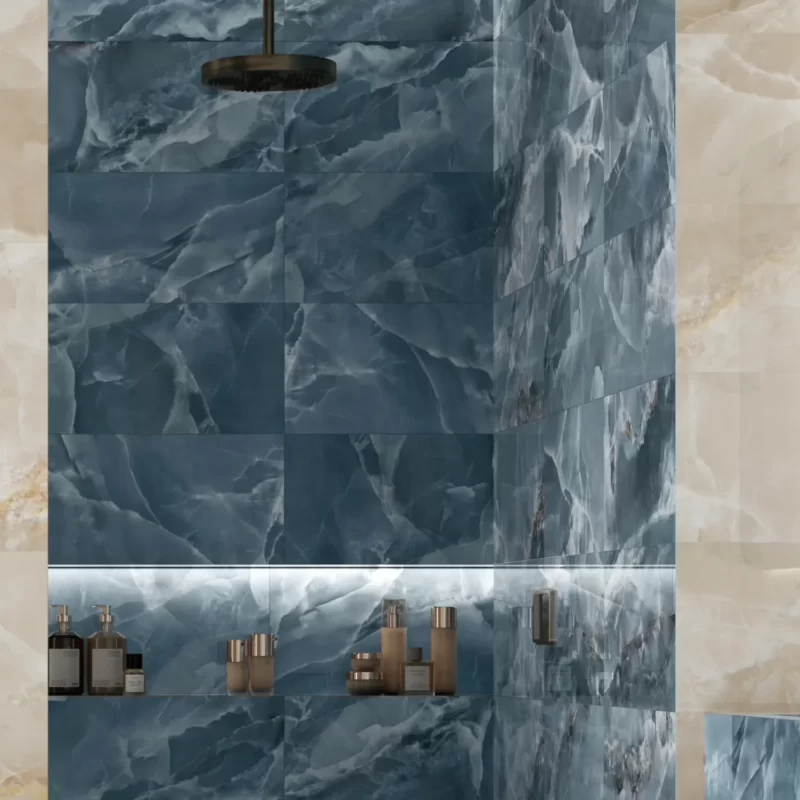 Sumatra Tile Range - Blue